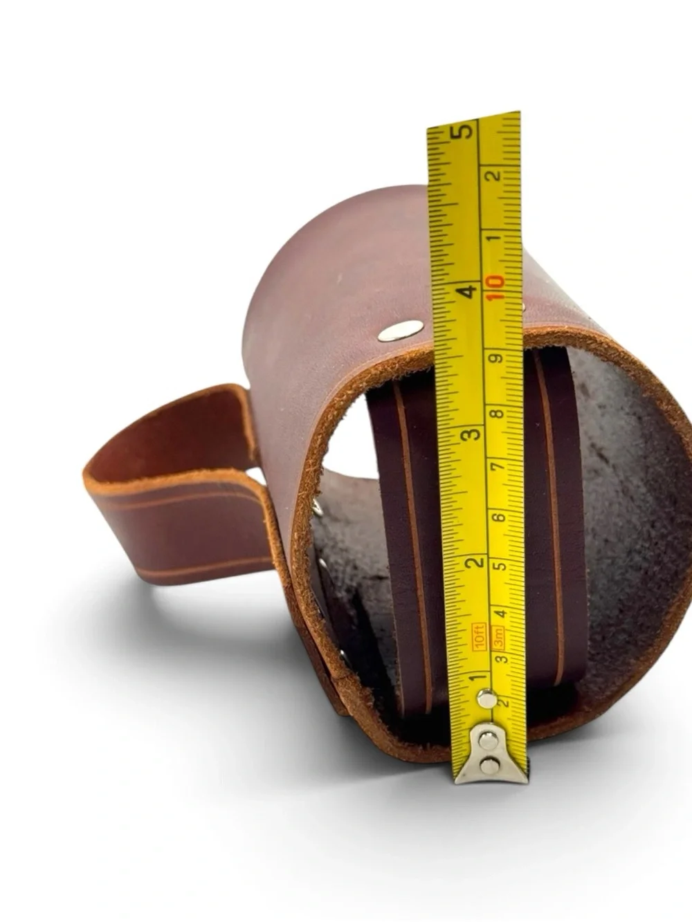Artisan made this leather
